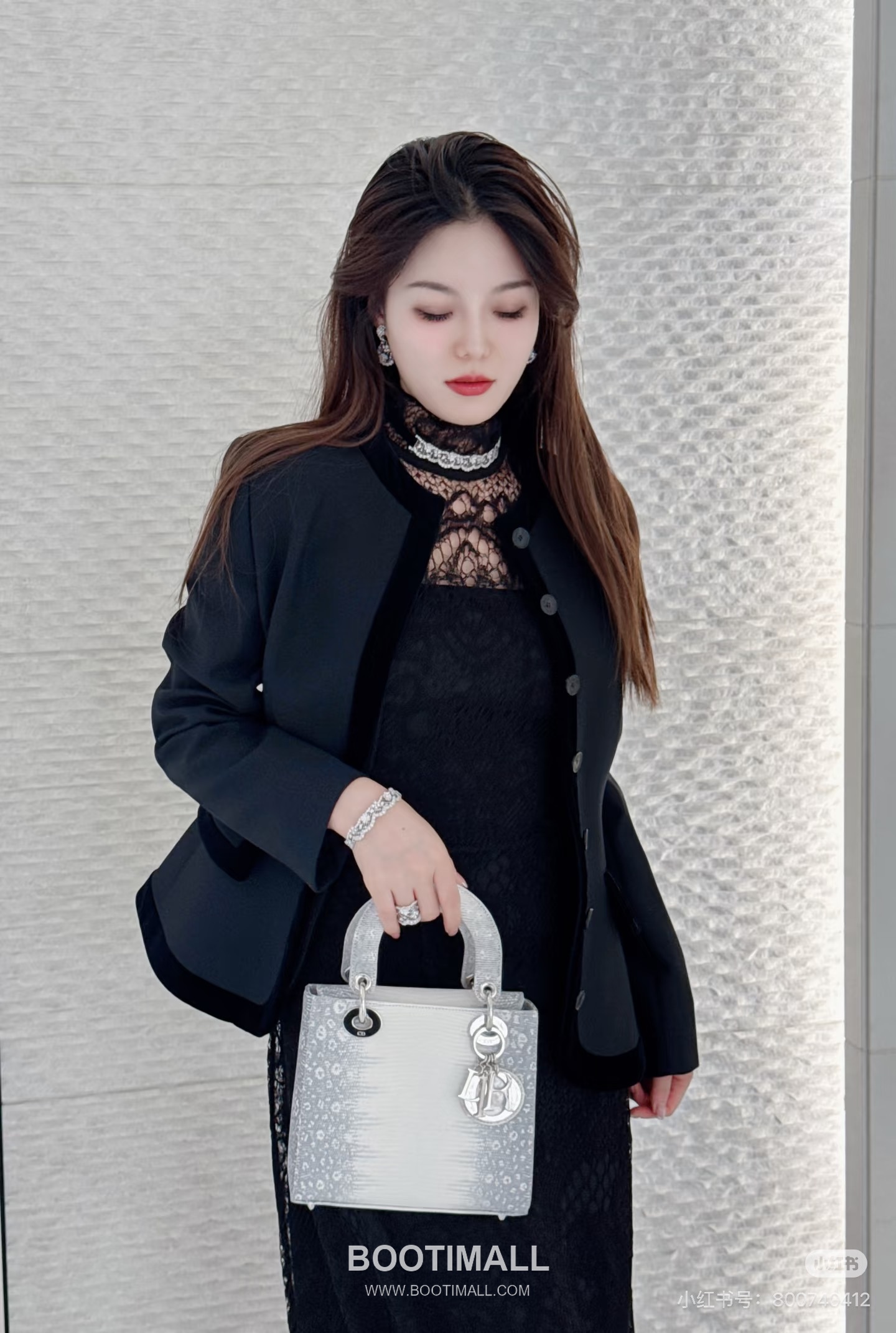 Dior Velvet Trim Tailored Jacket Silk Velvet Blend 디올 벨벳 트림 테일러드 자켓 실크 벨벳 블렌드 3