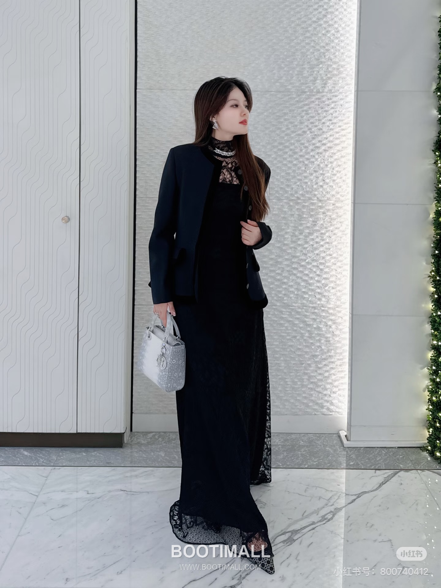 Dior Velvet Trim Tailored Jacket Silk Velvet Blend 디올 벨벳 트림 테일러드 자켓 실크 벨벳 블렌드 4