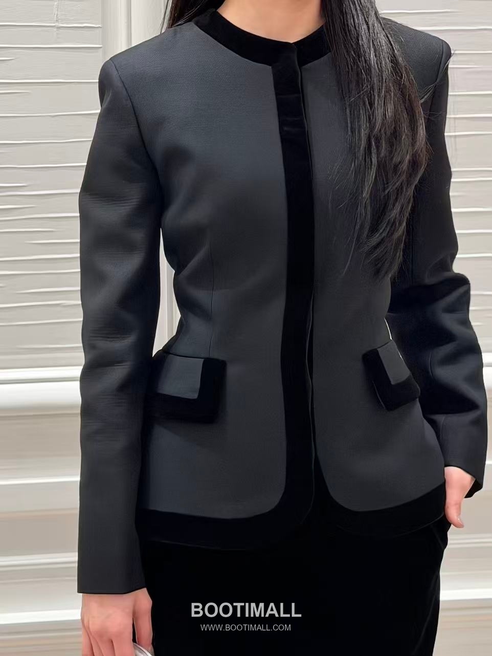 Dior Velvet Trim Tailored Jacket Silk Velvet Blend 디올 벨벳 트림 테일러드 자켓 실크 벨벳 블렌드 14