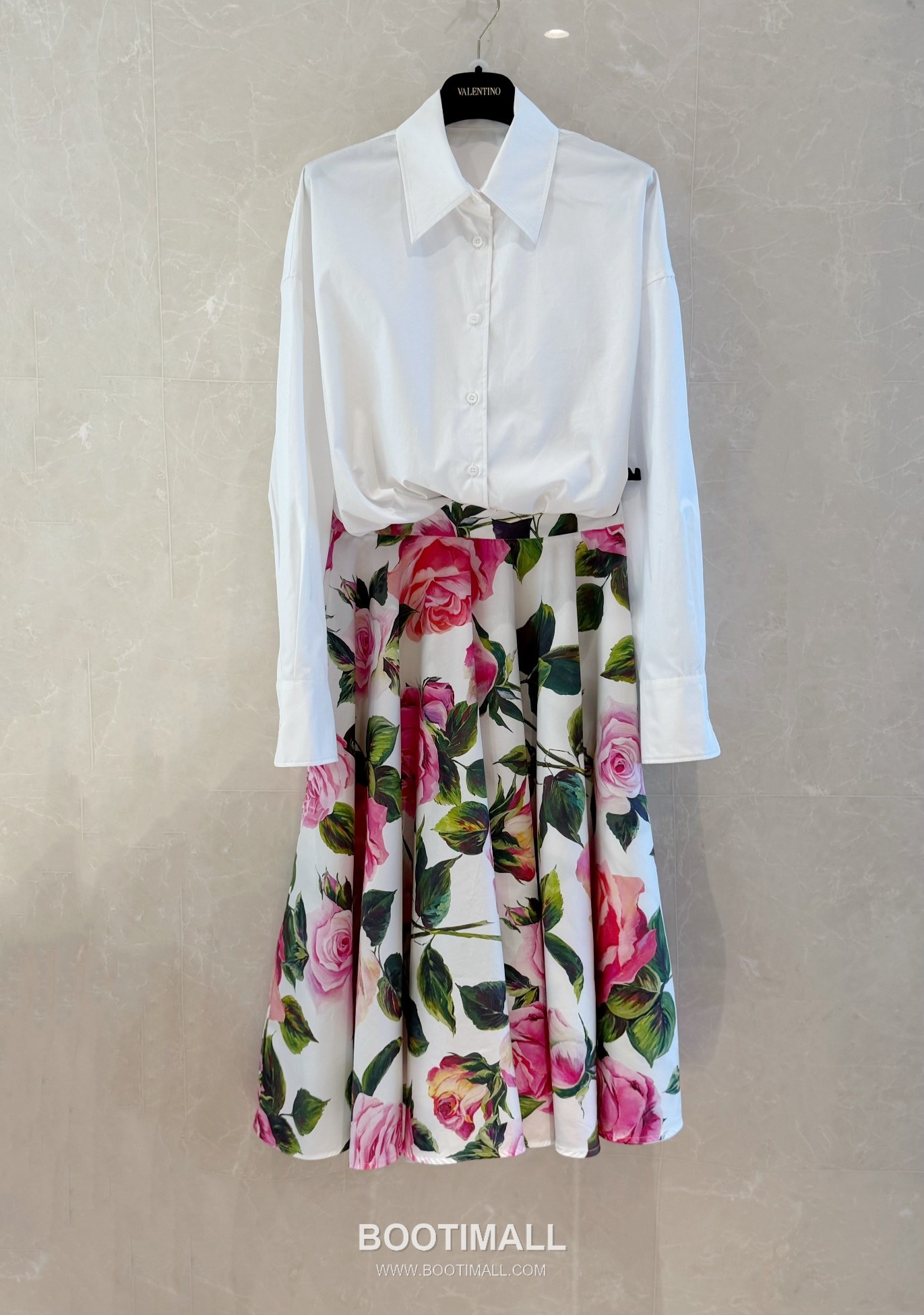 Prada Drawstring Detail Shirt White 프라다 드로스트링 디테일 셔츠 화이트 15