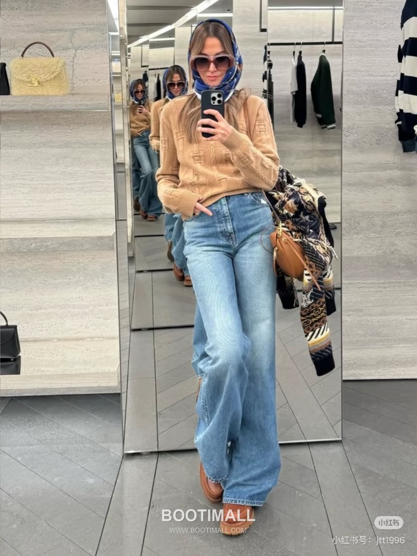 Celine Vintage Wash Denim Denim Blue Pants 셀린느 빈티지 워시 데님 데님 블루 팬츠 5