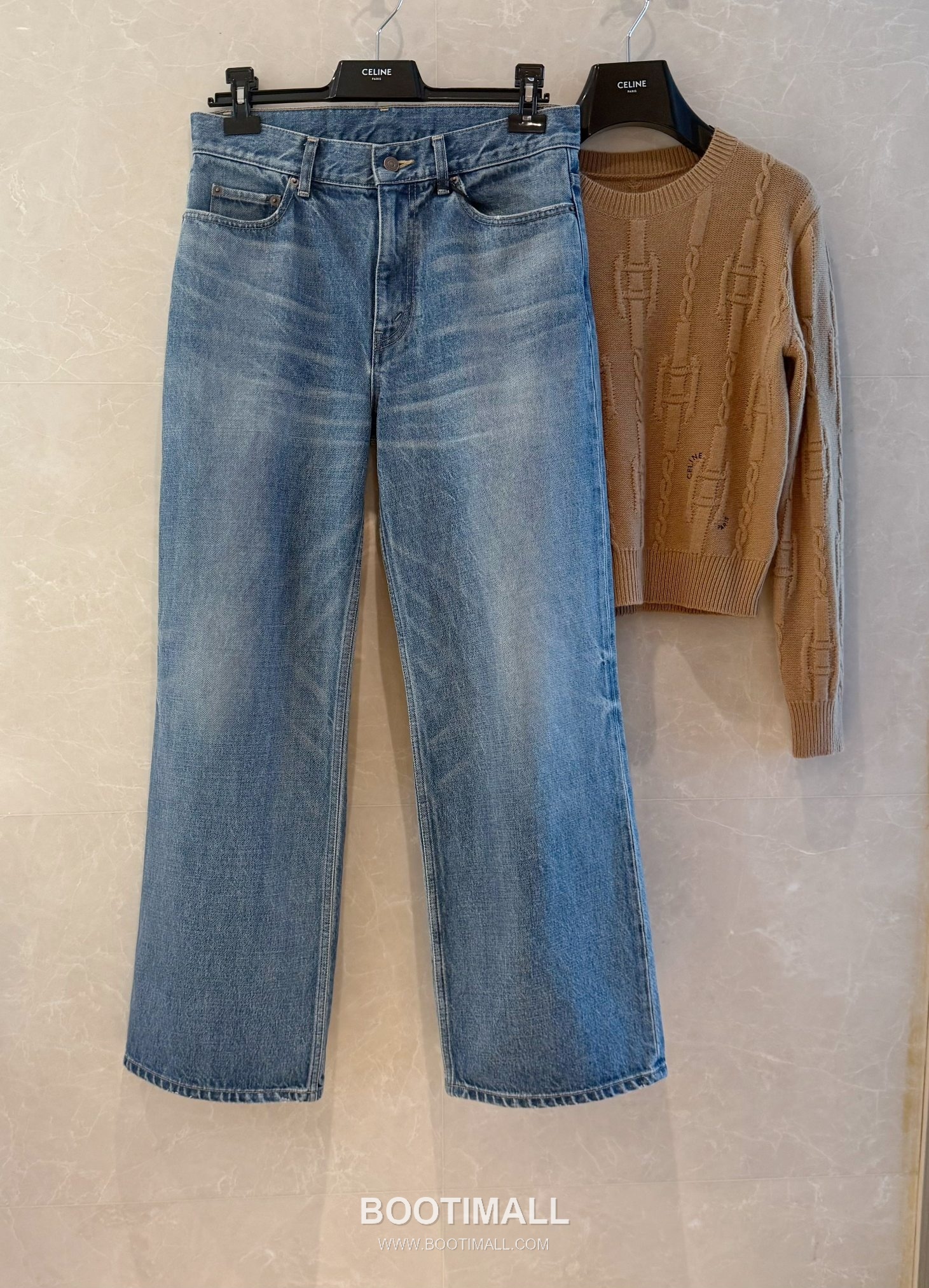 Celine Vintage Wash Denim Denim Blue Pants 셀린느 빈티지 워시 데님 데님 블루 팬츠 10