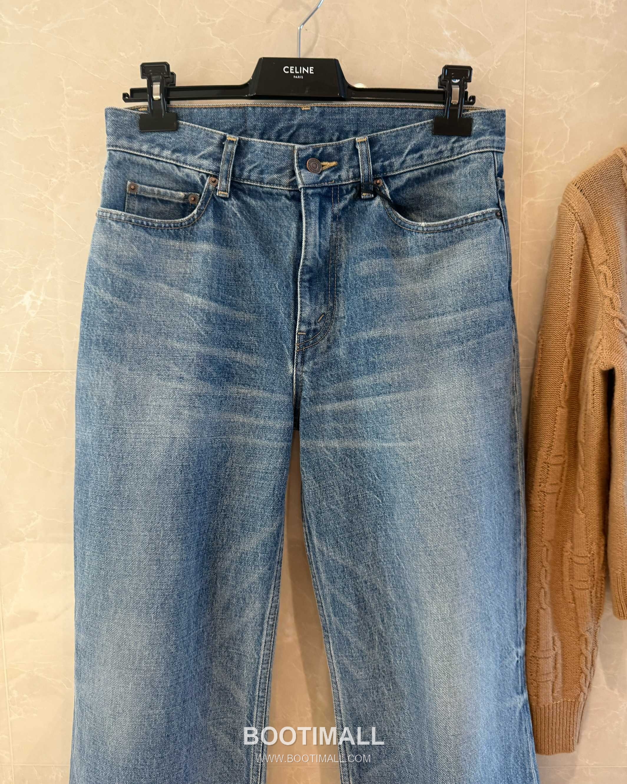 Celine Vintage Wash Denim Denim Blue Pants 셀린느 빈티지 워시 데님 데님 블루 팬츠 11