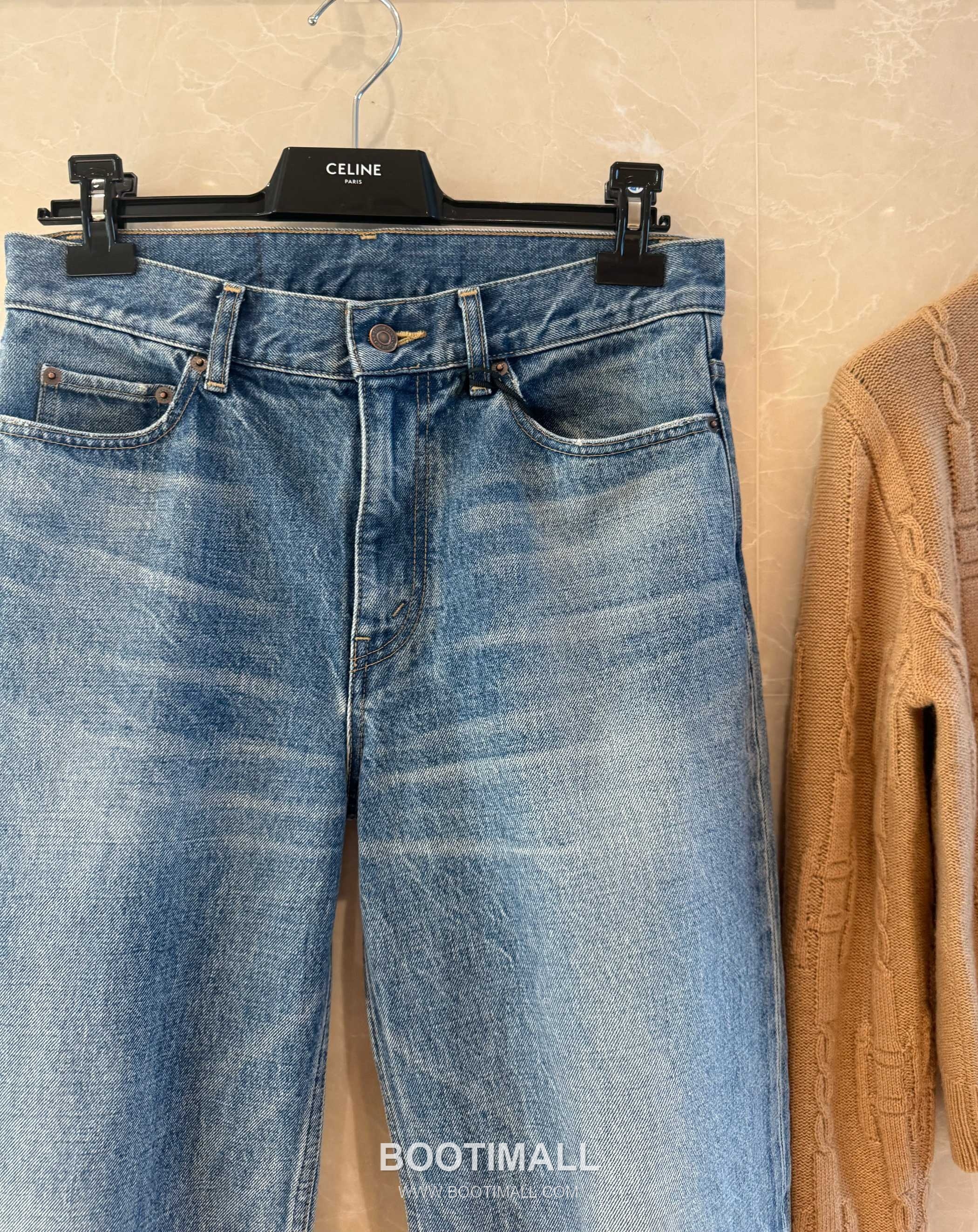 Celine Vintage Wash Denim Denim Blue Pants 셀린느 빈티지 워시 데님 데님 블루 팬츠 12