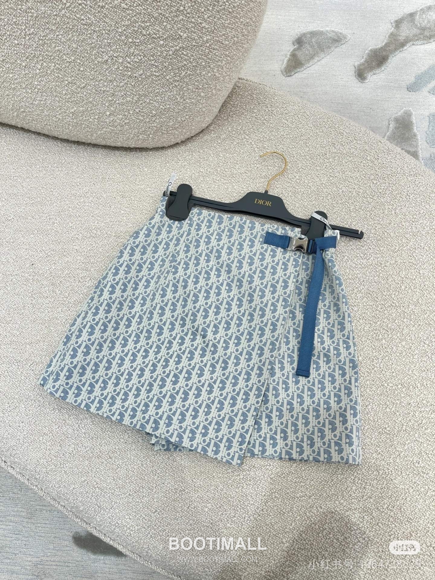 Dior Oblique Jacquard Skort Blue Pants 디올 오블리크 자카드 스커트 팬츠 블루 1