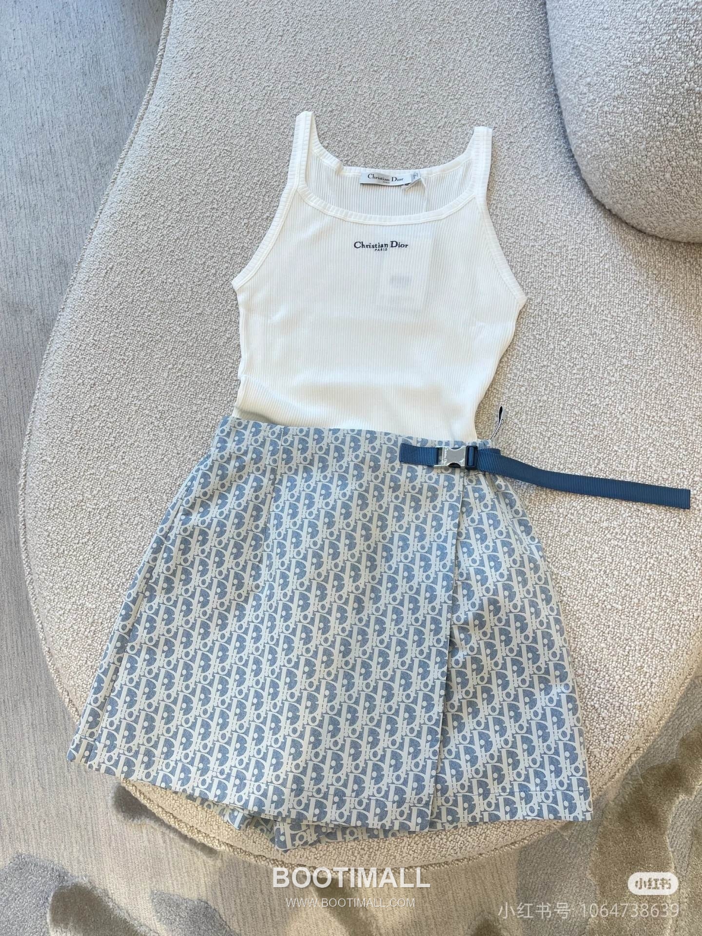 Dior Oblique Jacquard Skort Blue Pants 디올 오블리크 자카드 스커트 팬츠 블루 9