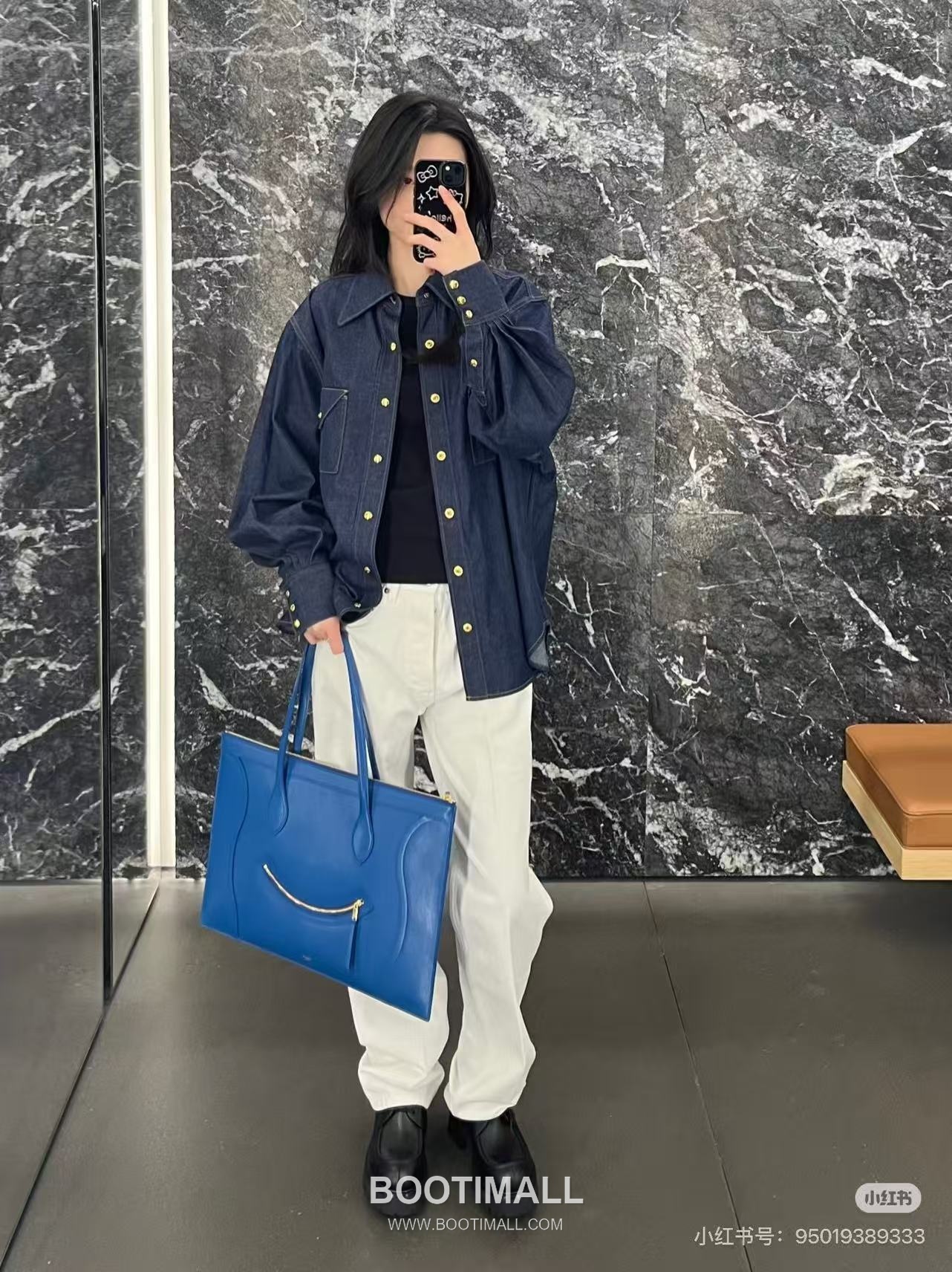 Celine Vintage Denim Shirt Jacket Denim Navy 셀린느 빈티지 데님 셔츠 자켓 데님 네이비 13