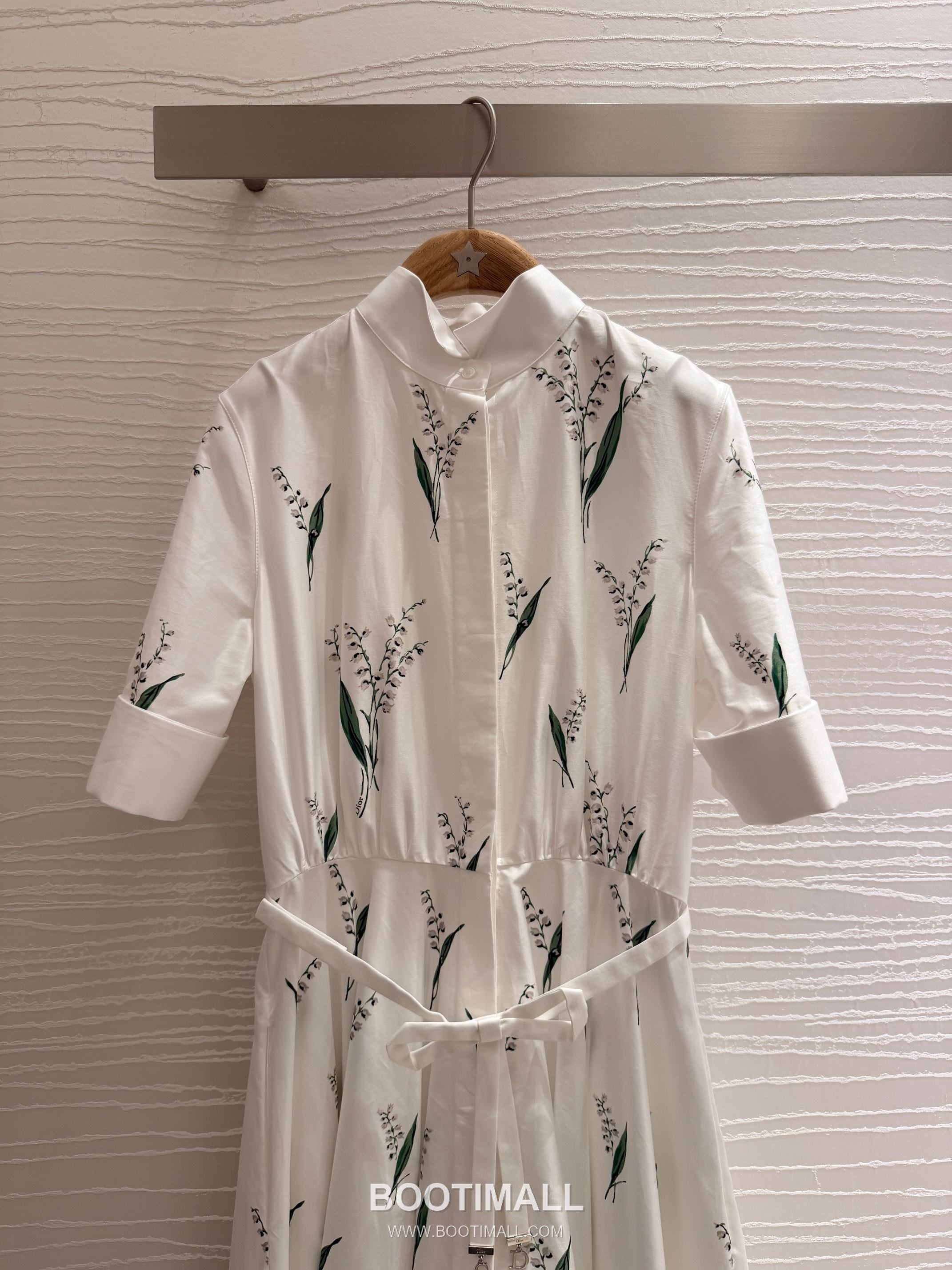 Dior Lily Print Ribbon Dress 디올 릴리 프린트 리본 드레스 16