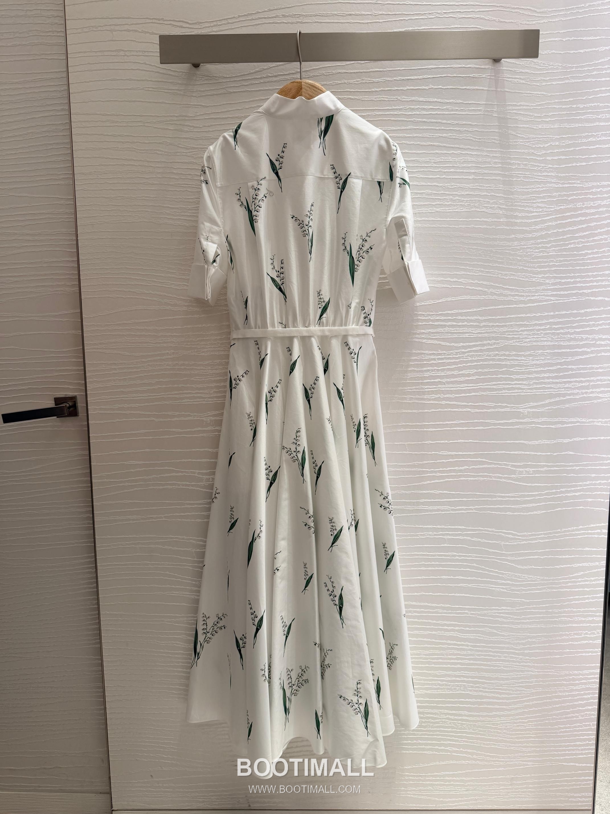 Dior Lily Print Ribbon Dress 디올 릴리 프린트 리본 드레스 17