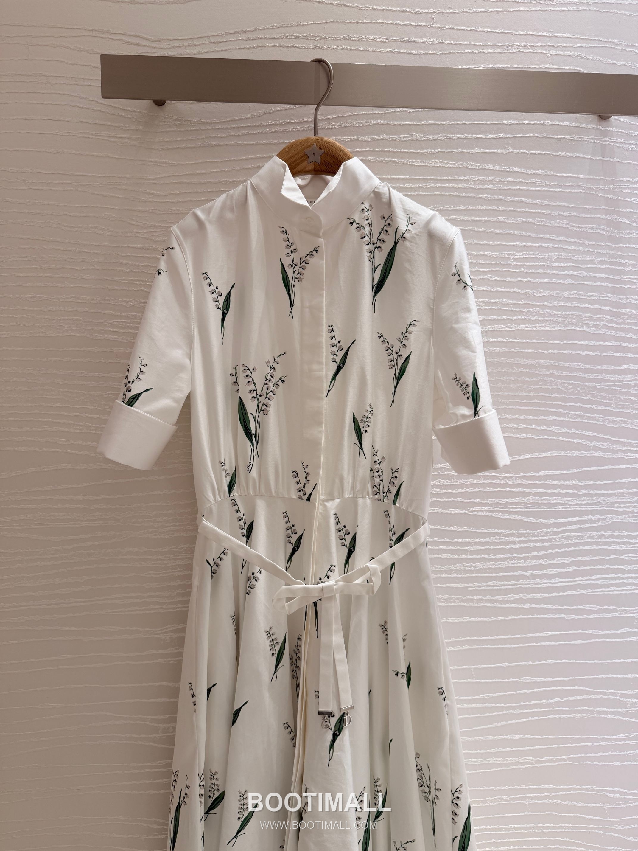 Dior Lily Print Ribbon Dress 디올 릴리 프린트 리본 드레스 18