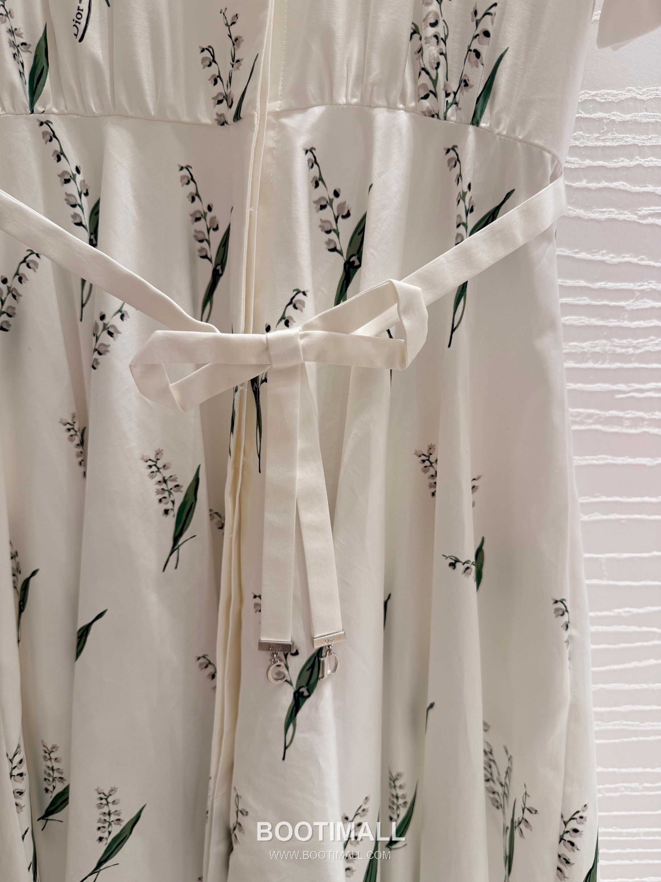 Dior Lily Print Ribbon Dress 디올 릴리 프린트 리본 드레스 19