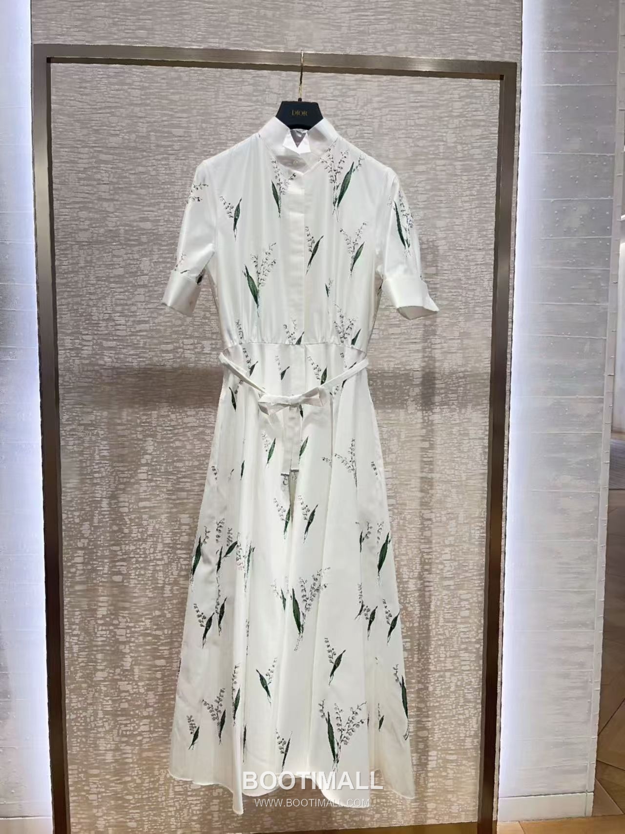Dior Lily Print Ribbon Dress 디올 릴리 프린트 리본 드레스 21