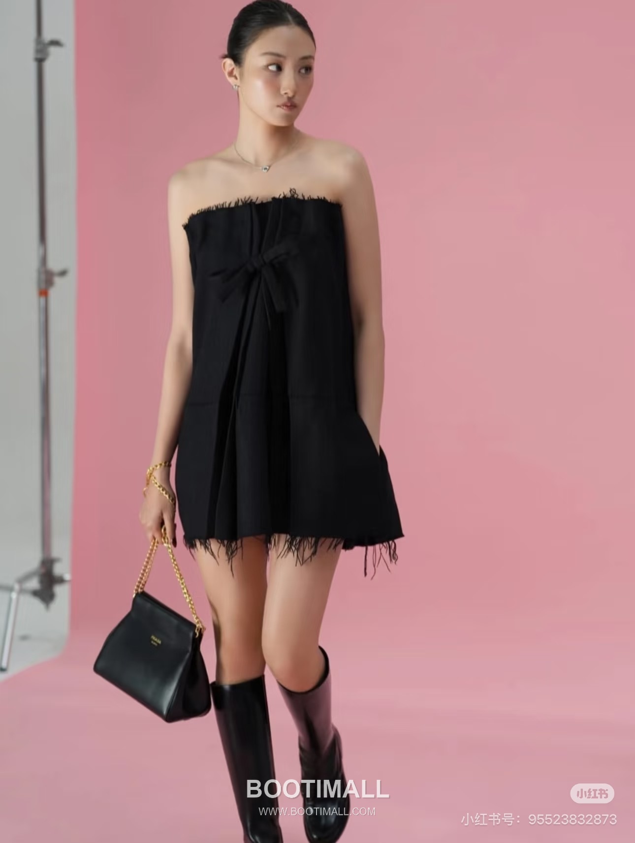 Prada Bow Ruched Set Dress 프라다 리본 셔링 세트 드레스 6