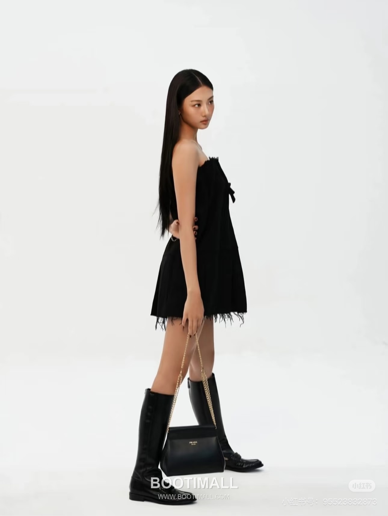 Prada Bow Ruched Set Dress 프라다 리본 셔링 세트 드레스 7