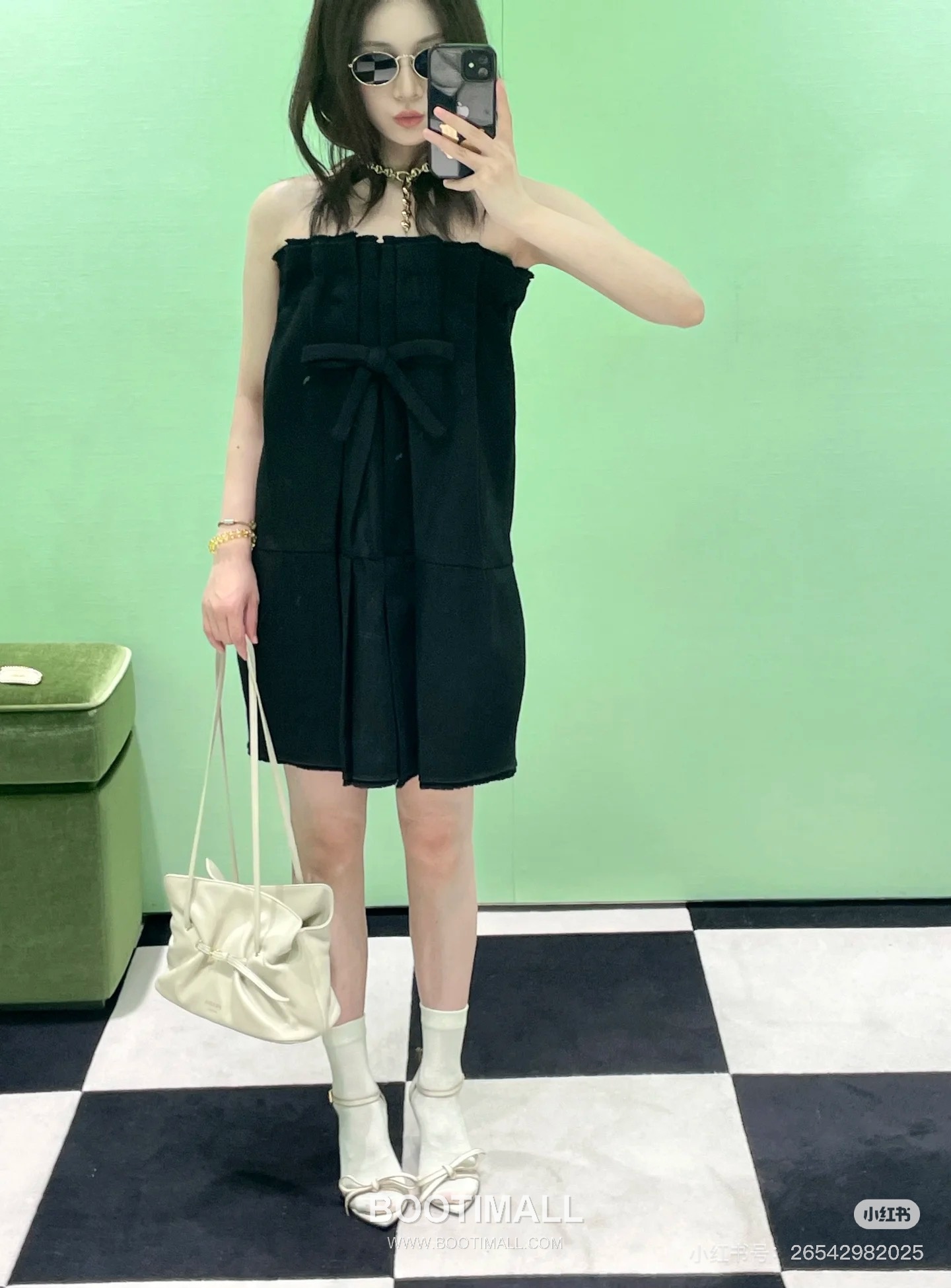 Prada Bow Ruched Set Dress 프라다 리본 셔링 세트 드레스 13