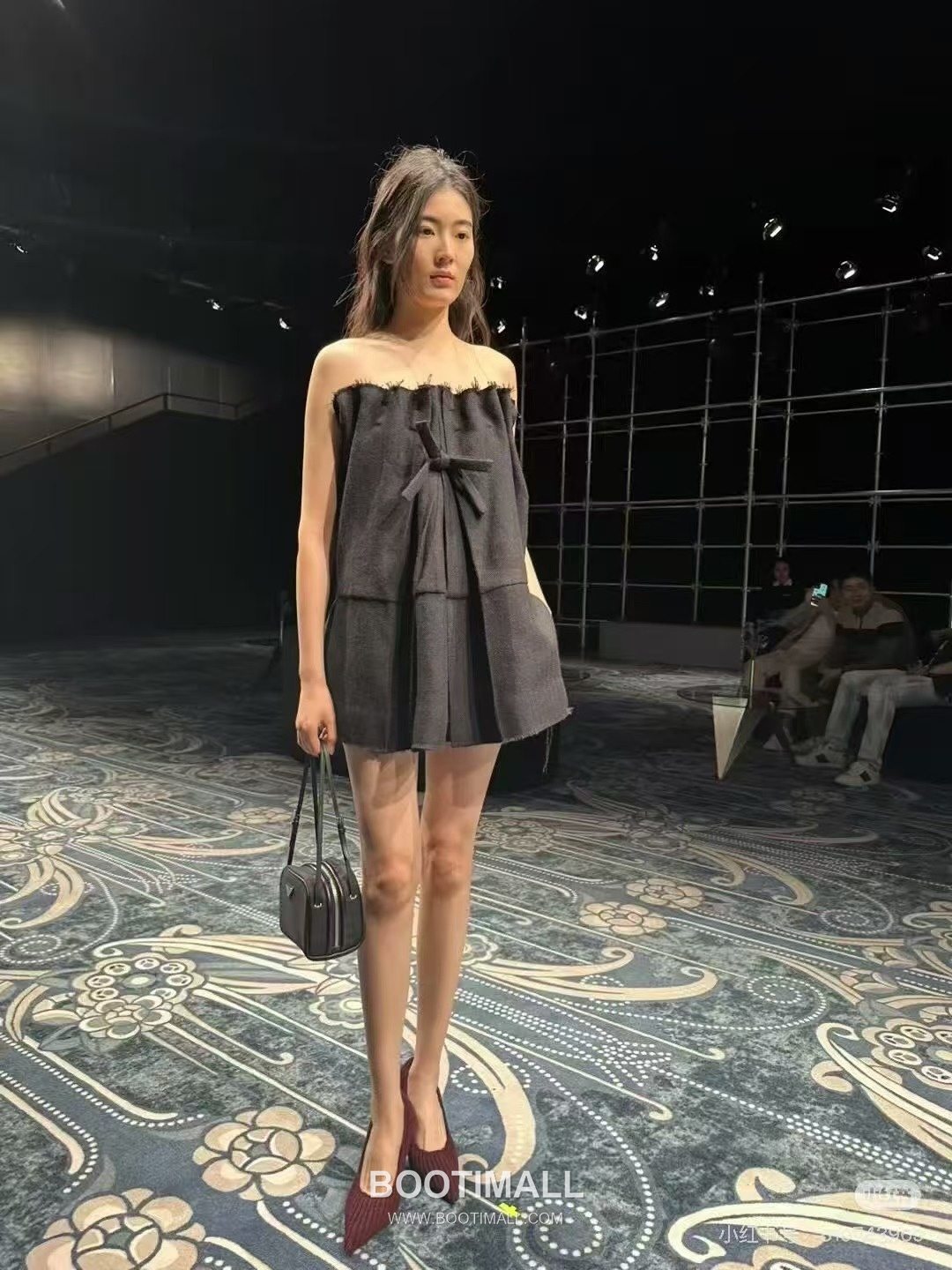 Prada Bow Ruched Set Dress 프라다 리본 셔링 세트 드레스 17