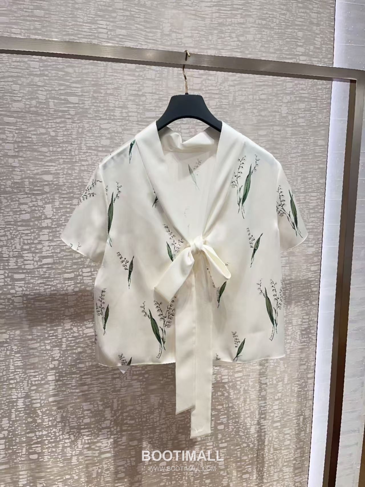 Dior 디올 Lily Print Silk Set Silk Ivory Outfit 은방울꽃 실크 세트 실크 아이보리 세트 의류 5