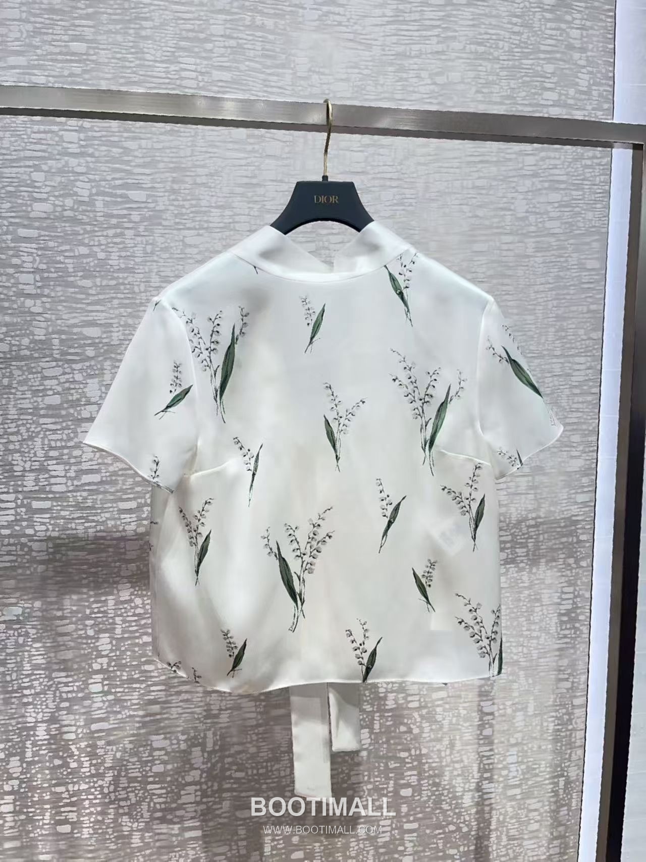 Dior 디올 Lily Print Silk Set Silk Ivory Outfit 은방울꽃 실크 세트 실크 아이보리 세트 의류 6