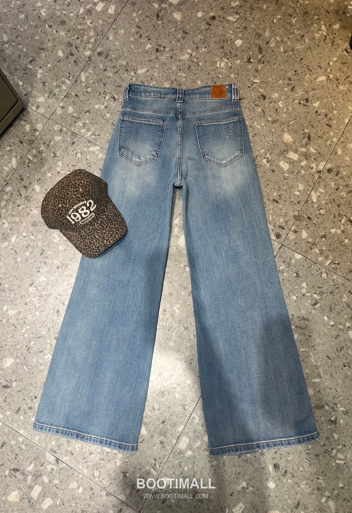 Chrome Hearts High Stretch Wide Pants Light Blue 크롬하츠 하이 스트레치 와이드 팬츠 라이트 블루 10