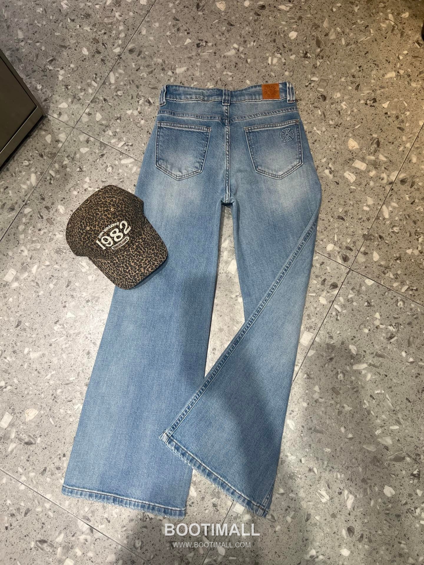 Chrome Hearts High Stretch Wide Pants Light Blue 크롬하츠 하이 스트레치 와이드 팬츠 라이트 블루 11