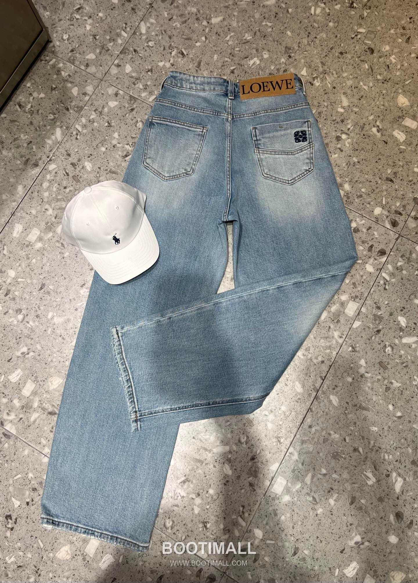 Loewe Curved Blade Denim Pants Cotton Denim 로에베 커브 블레이드 데님 팬츠 코튼 데님 14