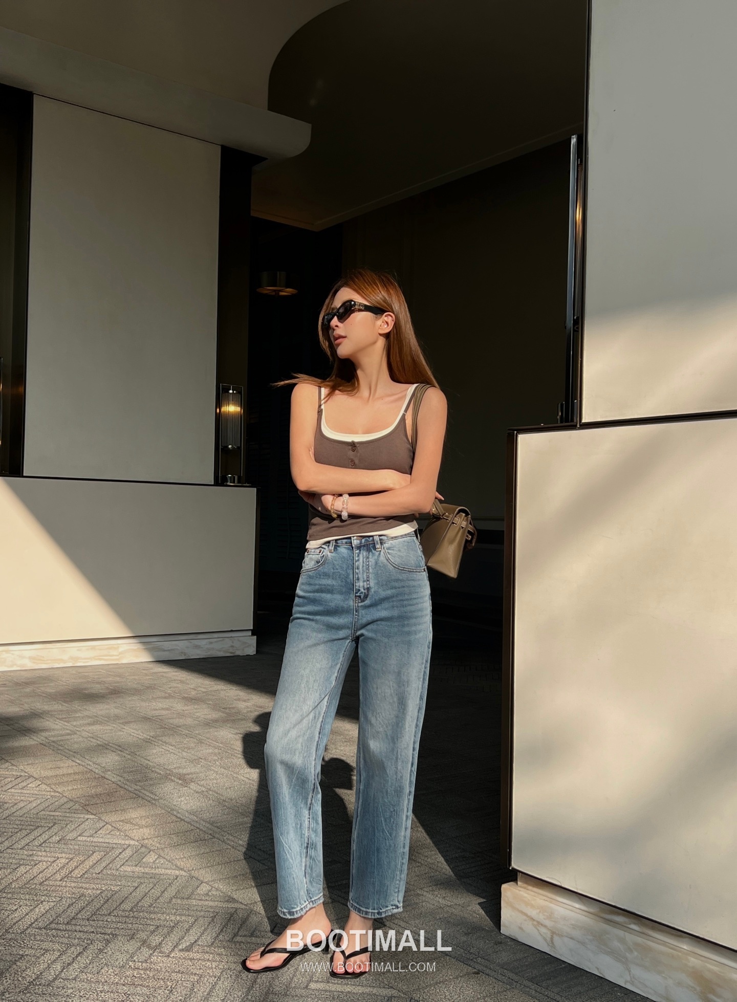 Celine Embroidered Cigarette Pants Stretch Denim 셀린느 자수 시가렛 팬츠 스판 데님 2