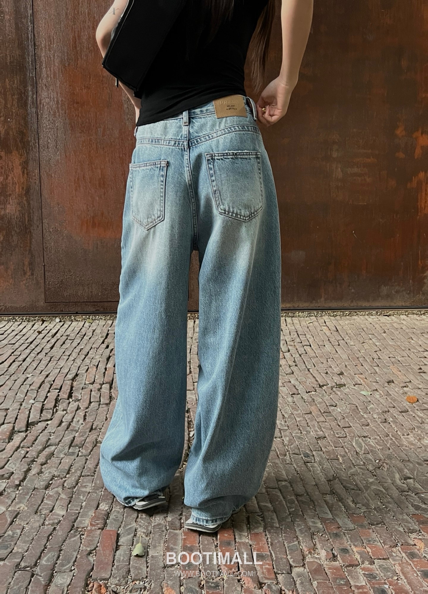 Prada Tapered Denim Pants Cotton Blue 프라다 테이퍼드 데님 팬츠 코튼 블루 3