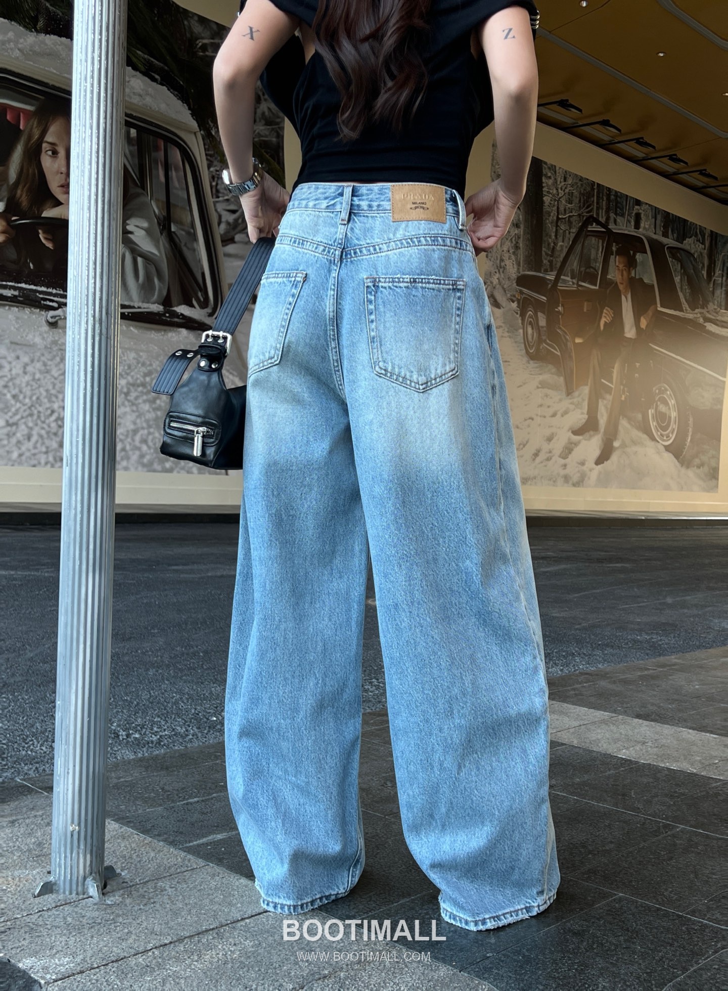 Prada Tapered Denim Pants Cotton Blue 프라다 테이퍼드 데님 팬츠 코튼 블루 8