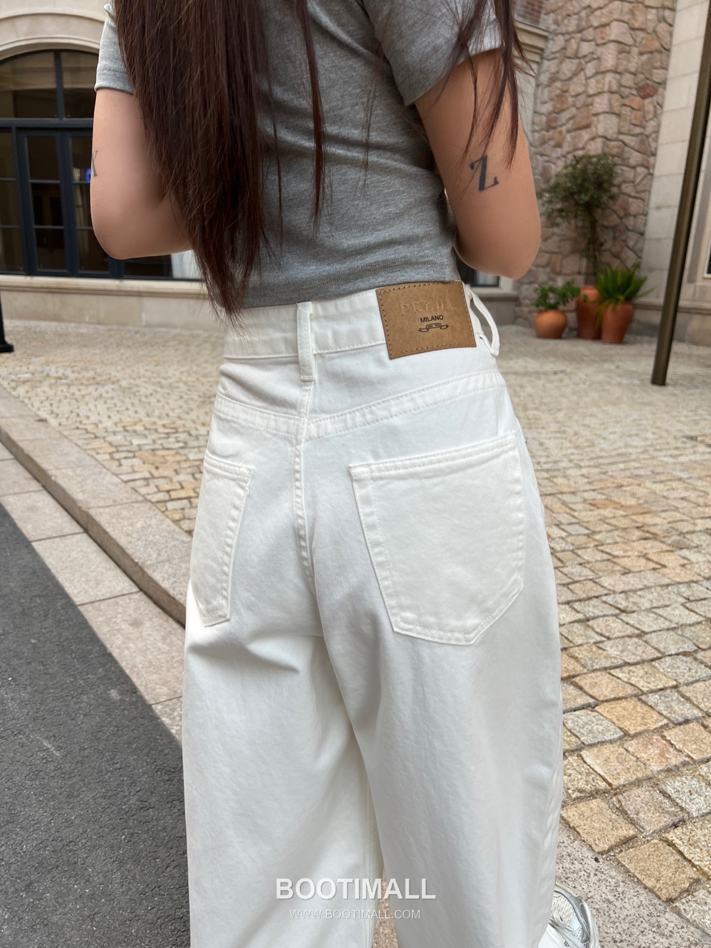 Prada Tapered Denim Pants Cotton Blue 프라다 테이퍼드 데님 팬츠 코튼 블루 6