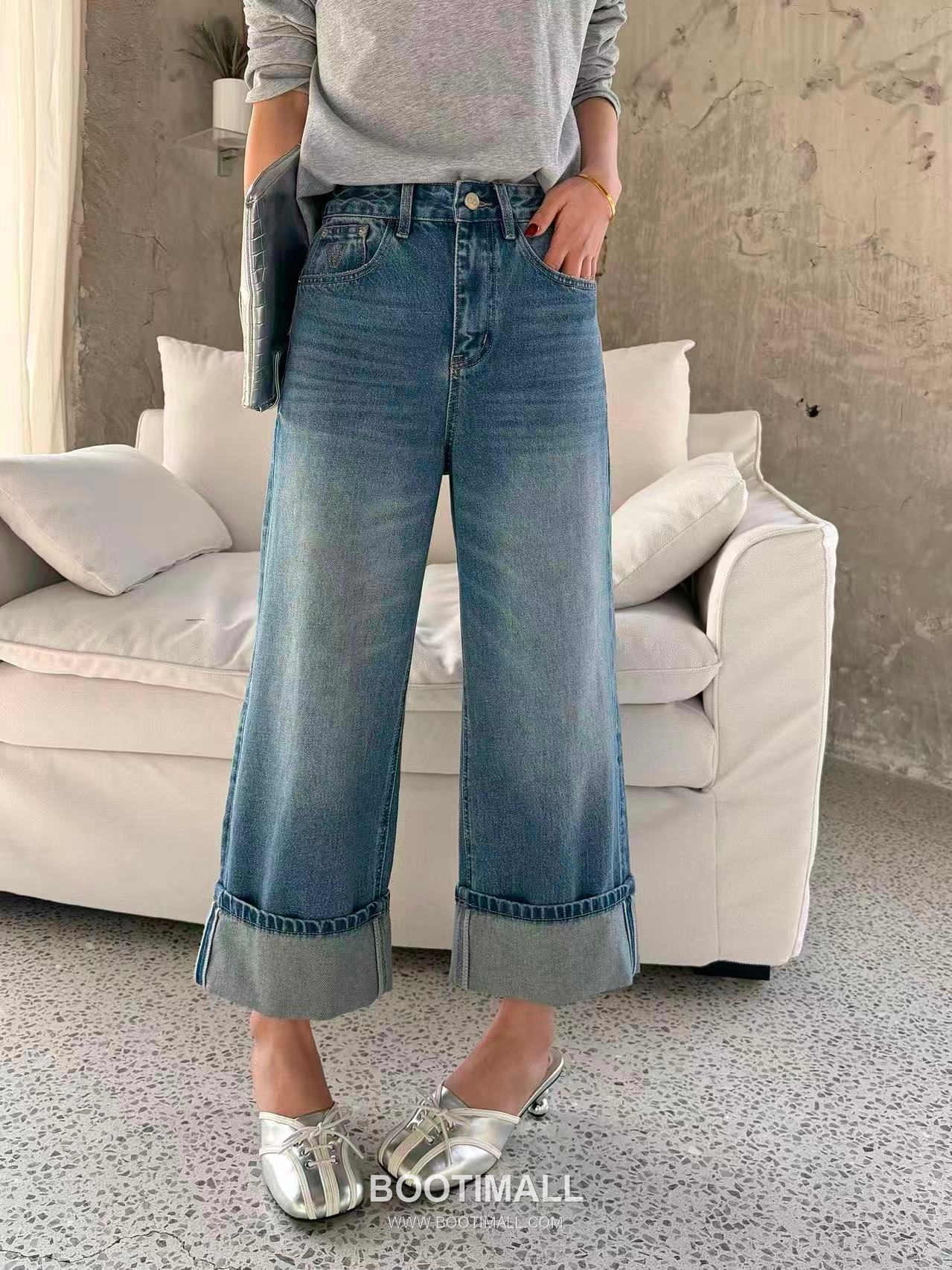 VALENTINO Boyfriend Denim Denim Pants 발렌티노 보이프렌드 데님 데님 팬츠 2