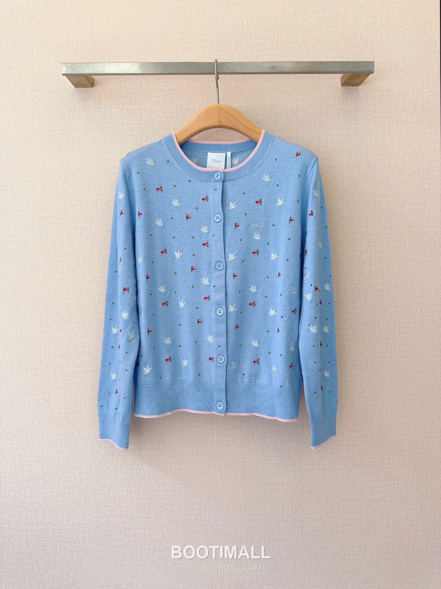 Dior Star Floral Knit Blue 디올 스타 플로럴 니트 블루 1