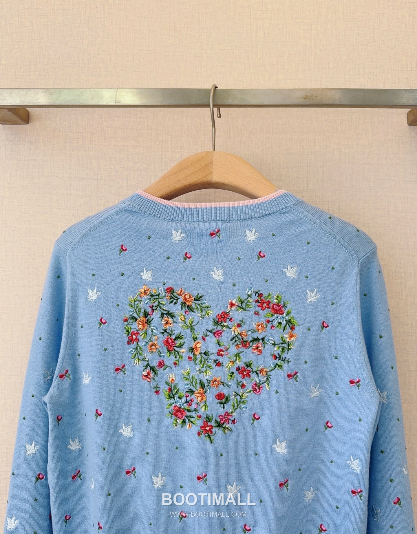 Dior Star Floral Knit Blue 디올 스타 플로럴 니트 블루 6