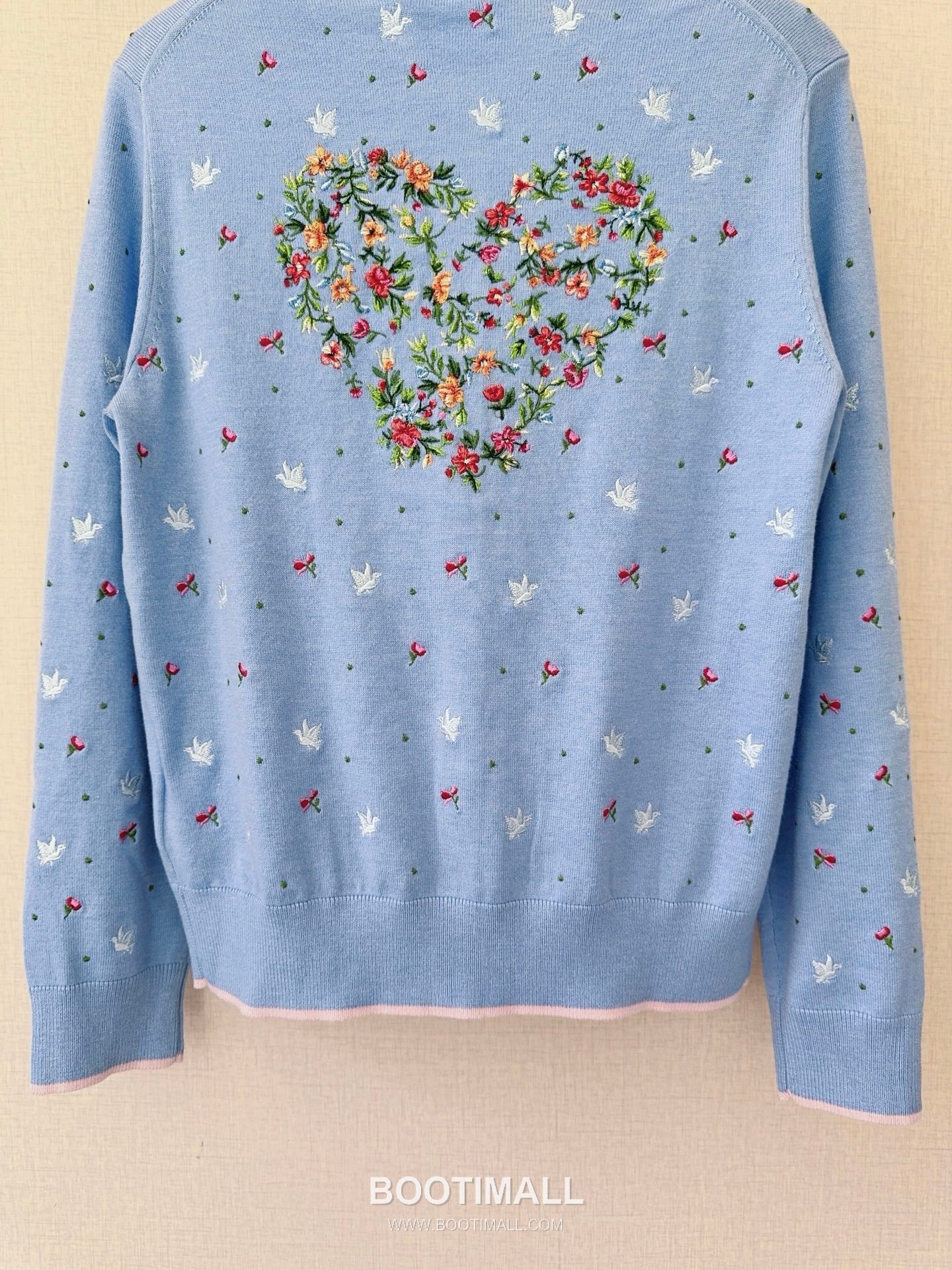 Dior Star Floral Knit Blue 디올 스타 플로럴 니트 블루 7