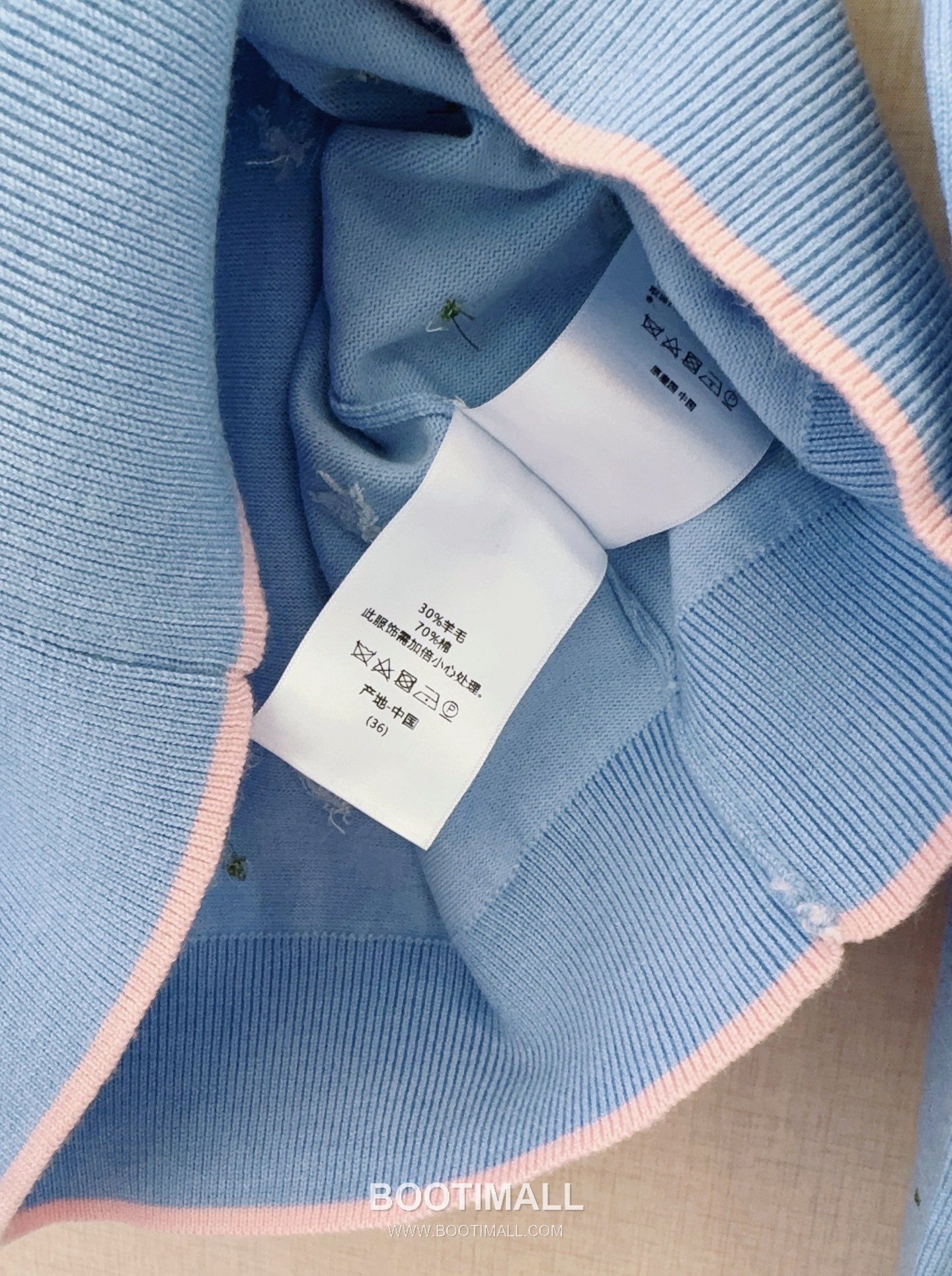 Dior Star Floral Knit Blue 디올 스타 플로럴 니트 블루 8