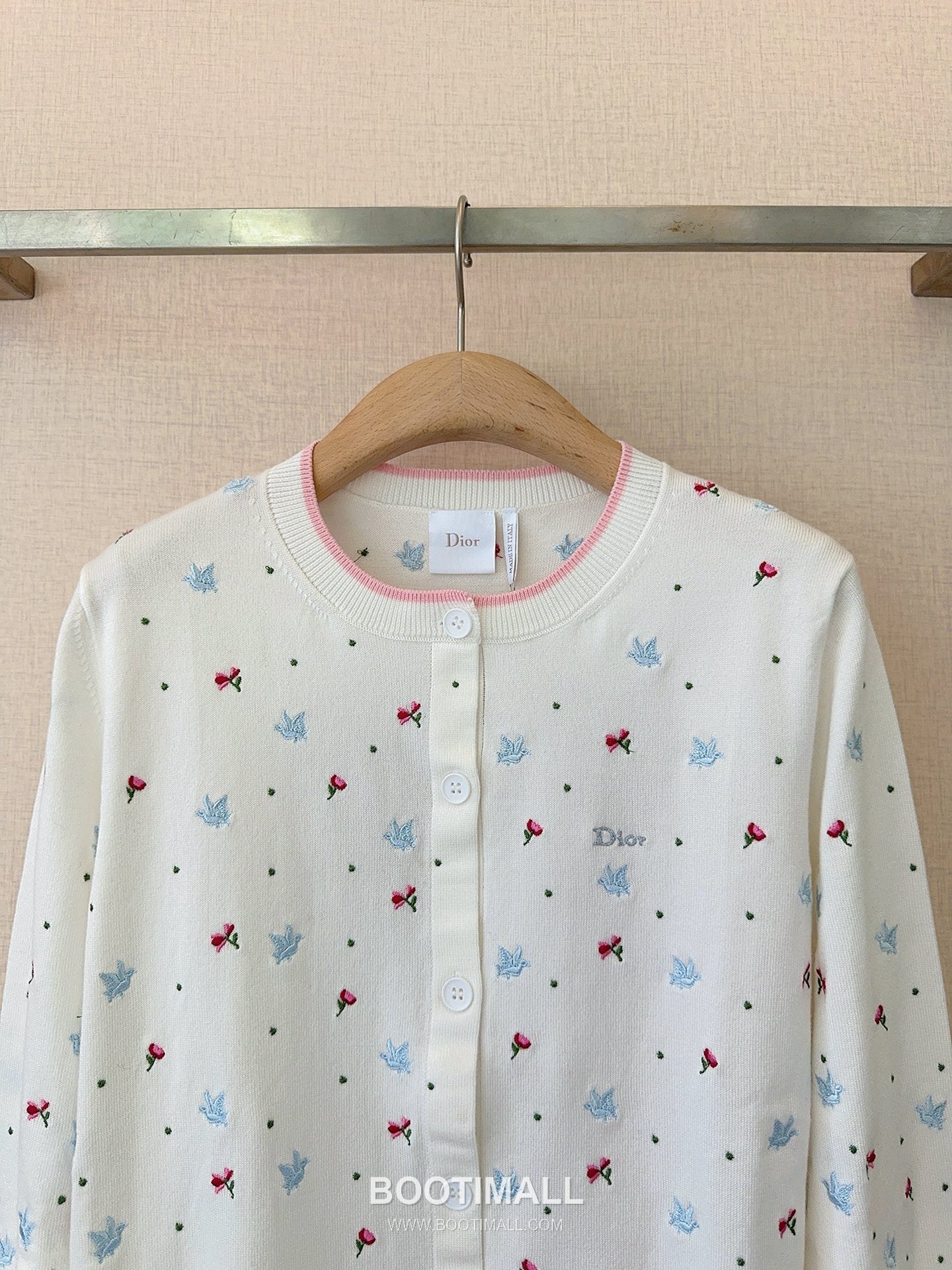 Dior Star Floral Knit Blue 디올 스타 플로럴 니트 블루 2