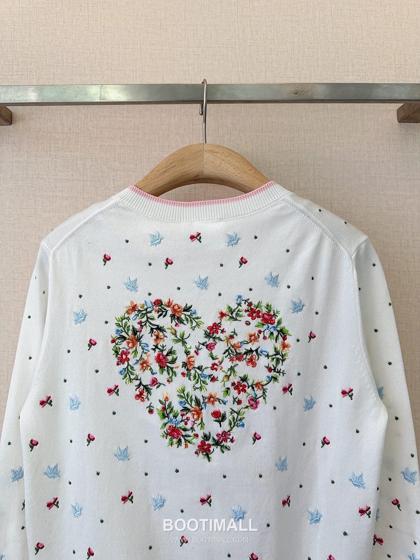 Dior Star Floral Knit Blue 디올 스타 플로럴 니트 블루 5