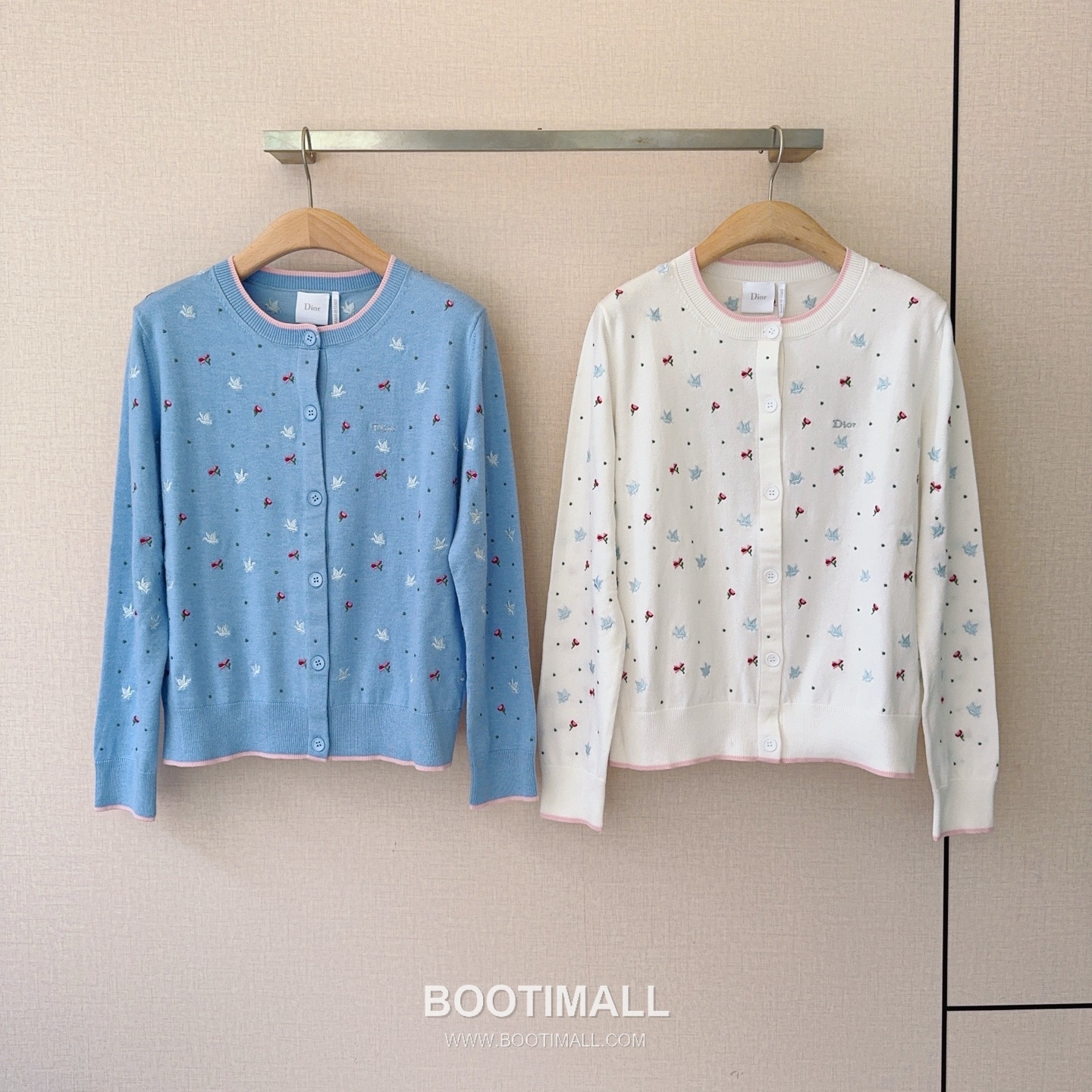 Dior Star Floral Knit Blue 디올 스타 플로럴 니트 블루 8