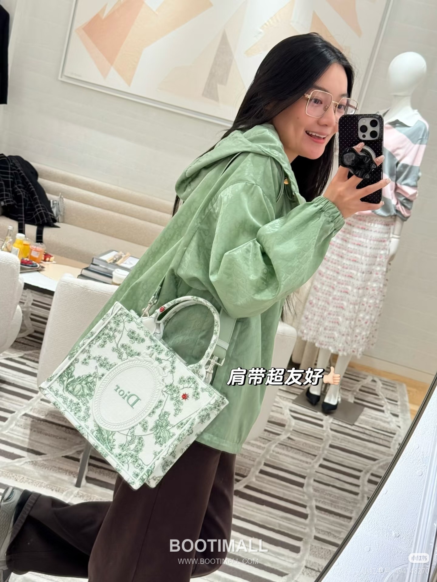 Dior Early Spring Monogram Hooded Navy Windbreaker 디올 얼리 스프링 모노그램 후드 네이비 바람막이 1