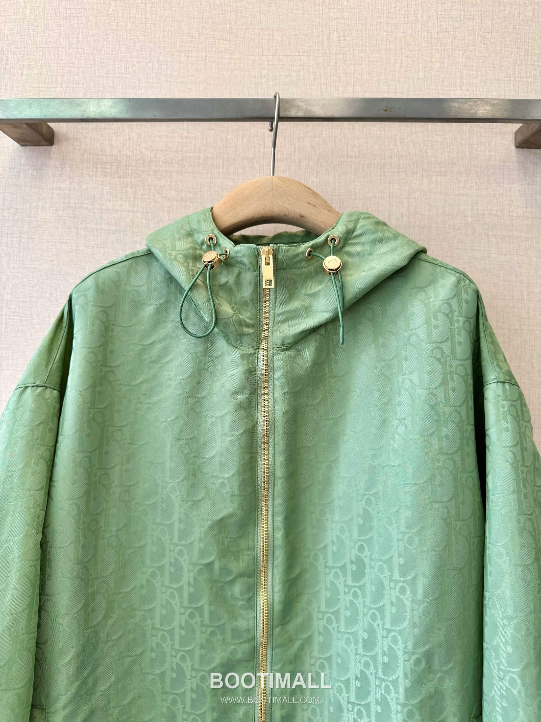 Dior Early Spring Monogram Hooded Navy Windbreaker 디올 얼리 스프링 모노그램 후드 네이비 바람막이 9