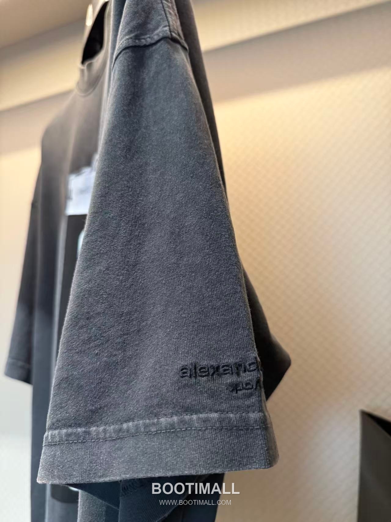 Alexander Wang 알렉산더왕 Waterwashed Lighter Tee Black T-shirt 워터워시 라이터 티셔츠 블랙 7