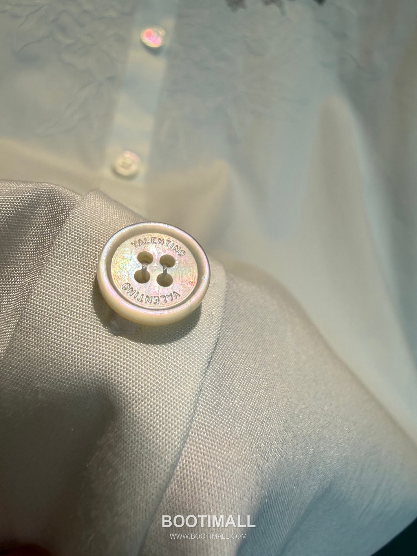 Valentino 발렌티노 Valen Lace Shirt Cotton White 발렌 레이스 셔츠 코튼 화이트 6