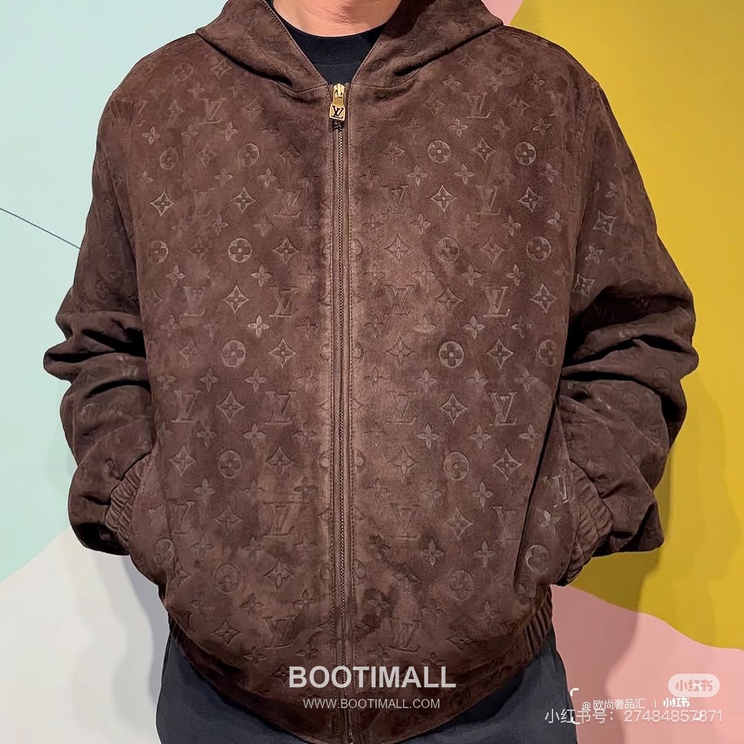 Louis Vuitton Monogram Suede Hooded Suede Brown Jacket 루이비통 모노그램 스웨이드 후드 스웨이드 브라운 자켓 5