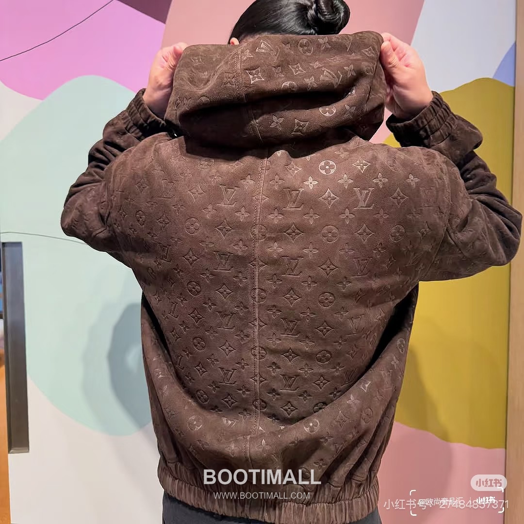 Louis Vuitton Monogram Suede Hooded Suede Brown Jacket 루이비통 모노그램 스웨이드 후드 스웨이드 브라운 자켓 6