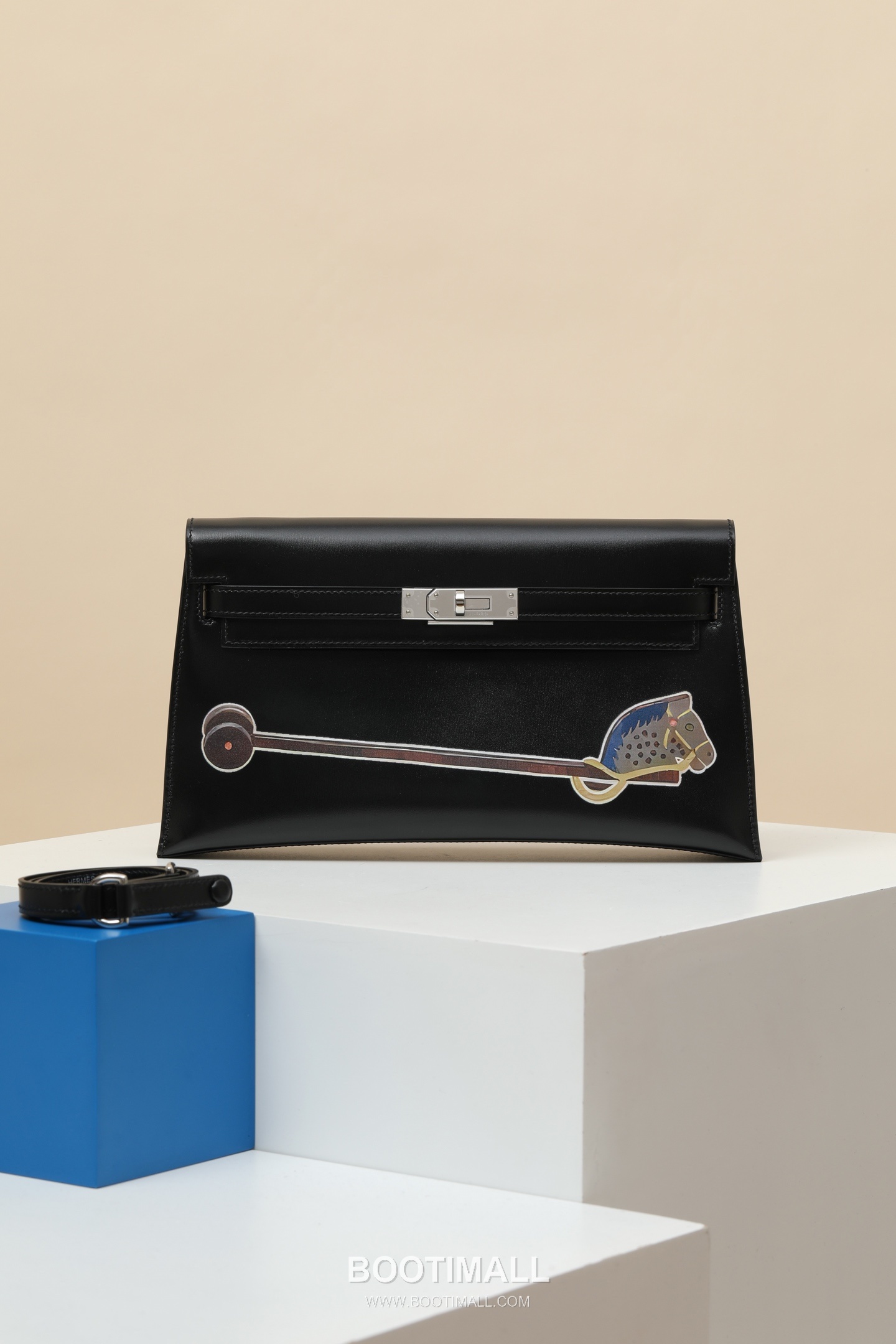 Hermes KE27 Box Shoulder Box Calf Leather Black Shoulder Bag 에르메스 KE27 박스 숄더 박스 카프 레더 블랙 숄더백 27.5cm 1