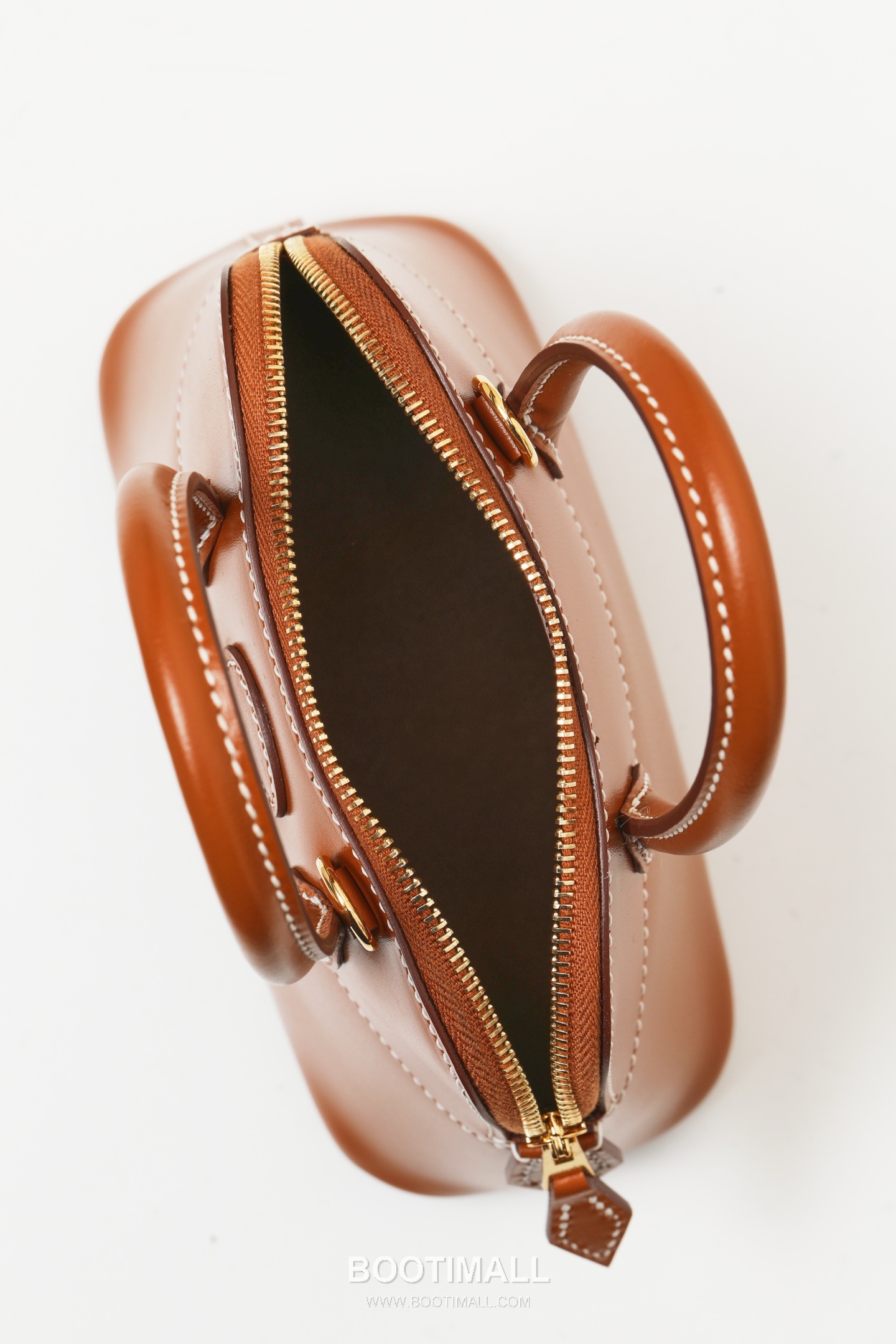 Hermes Box Mini Crossbody Box Calf Leather Brown Crossbody Bag 에르메스 박스 미니 크로스백 박스 카프 레더 브라운 15cm 7