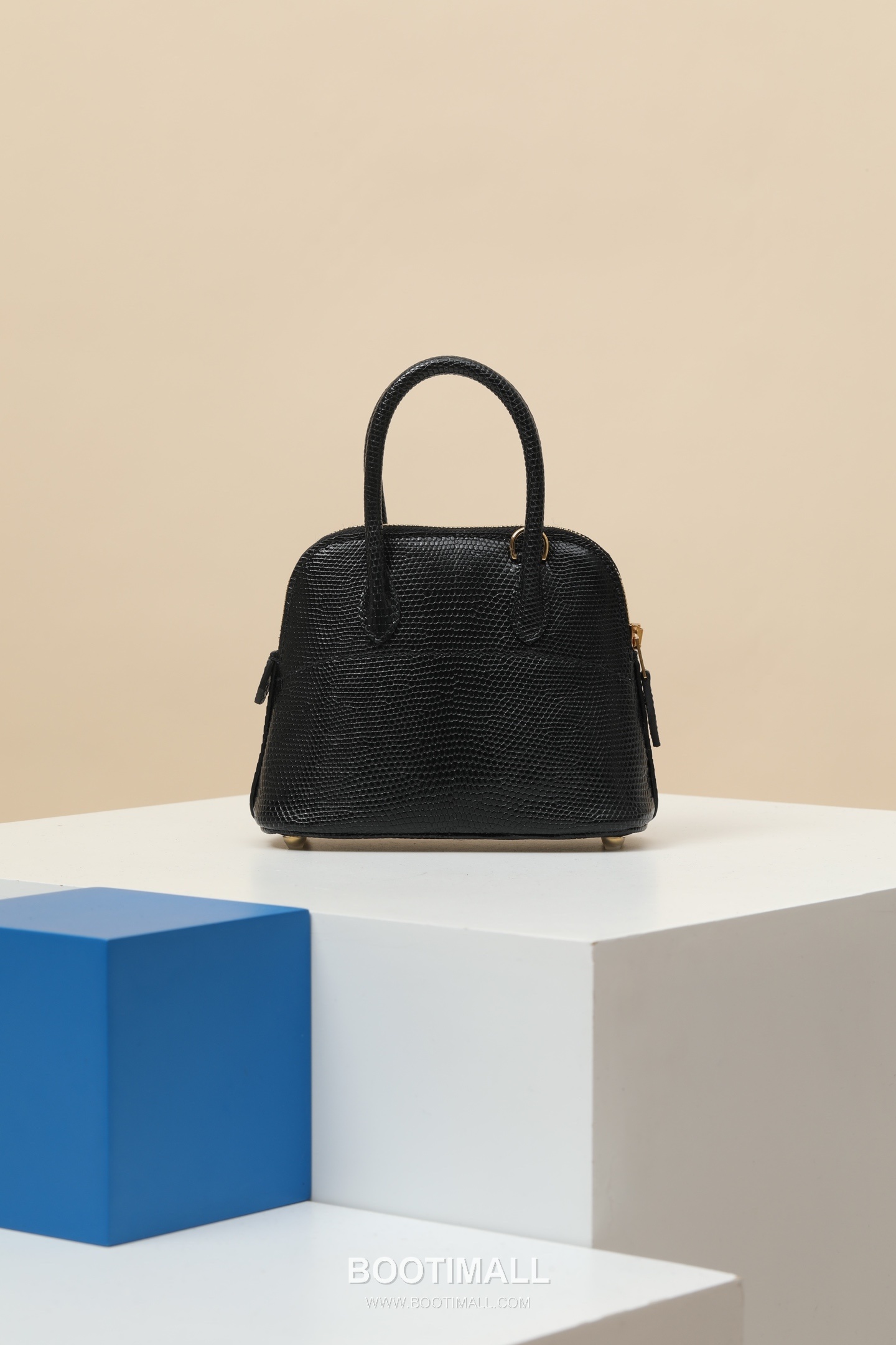 Hermes BO15 Lizard Mini Lizard Leather Black Crossbody Bag 에르메스 BO15 리자드 미니 리자드 가죽 블랙 크로스백 15cm 3