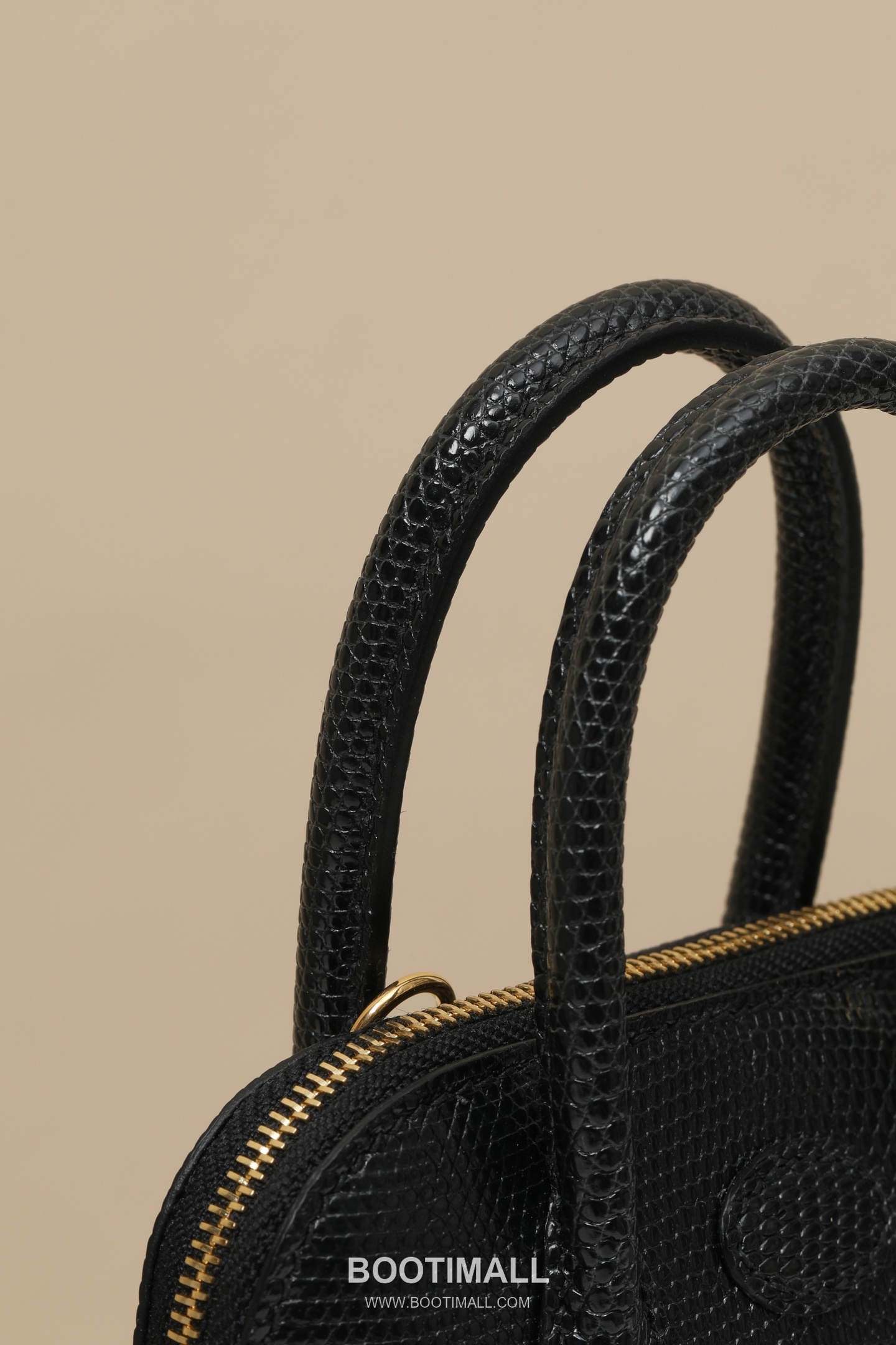 Hermes BO15 Lizard Mini Lizard Leather Black Crossbody Bag 에르메스 BO15 리자드 미니 리자드 가죽 블랙 크로스백 15cm 5