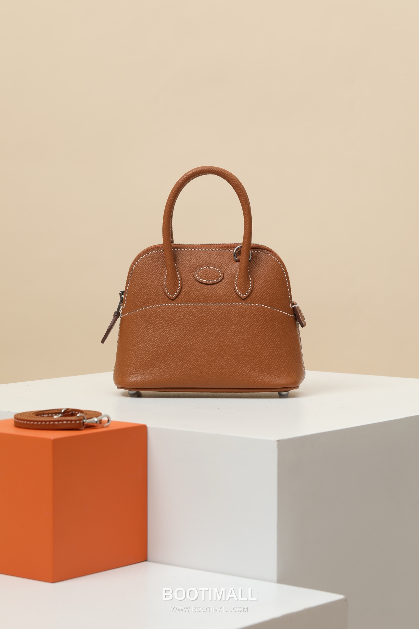 Hermes BO15 Epsom Crossbody Epsom Leather Brown Crossbody Bag 에르메스 BO15 엡솜 크로스바디 엡솜 레더 브라운 크로스백 15cm 1