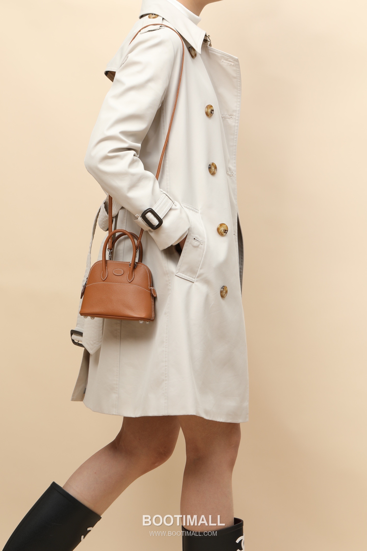 Hermes BO15 Epsom Crossbody Epsom Leather Brown Crossbody Bag 에르메스 BO15 엡솜 크로스바디 엡솜 레더 브라운 크로스백 15cm 9