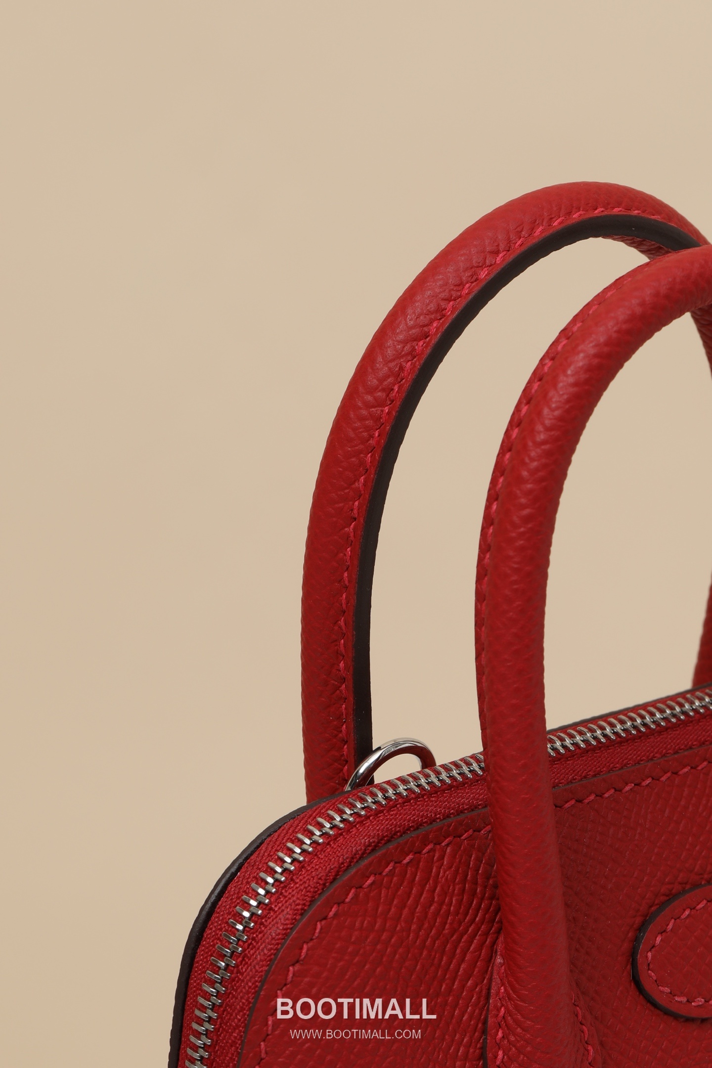 Hermes BO15 Epsom Crossbody Epsom Leather Red Crossbody Bag 에르메스 BO15 엡솜 크로스백 엡솜 레더 레드 15cm 5